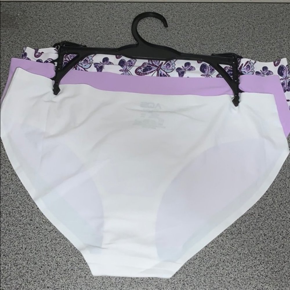 AQS 3 Pack Laser Bonded Bikini Panties NWT - Picture 2 of 4